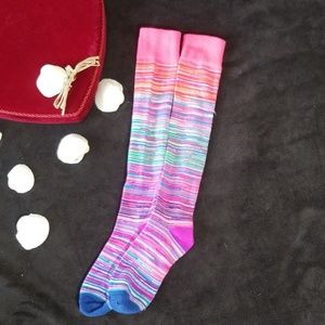 Pink and Wild knee high socks!